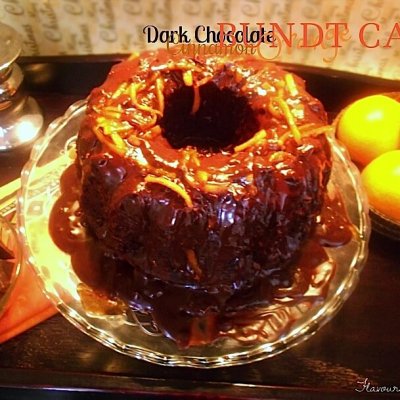 Dark Chocolate Orange Bundt Cake