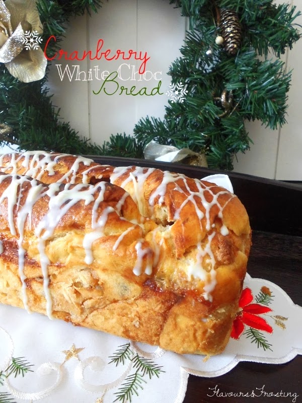 Cranberry White Chocolate Bread