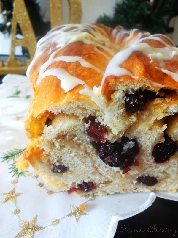 Cranberry White Chocolate Bread