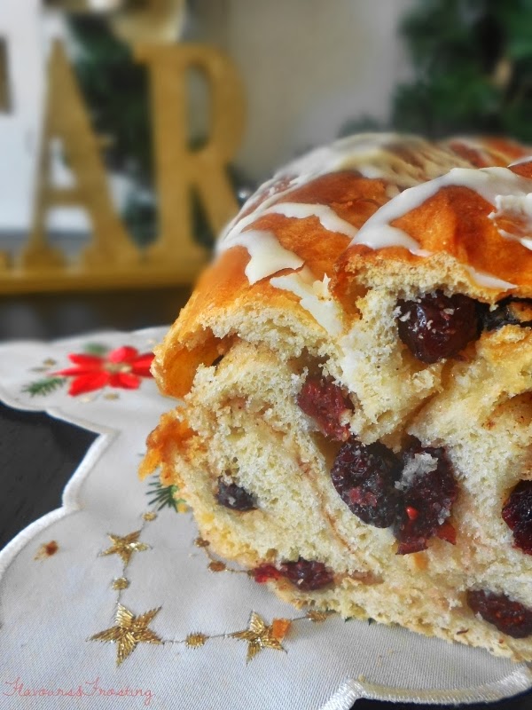 Cranberry White Chocolate Bread