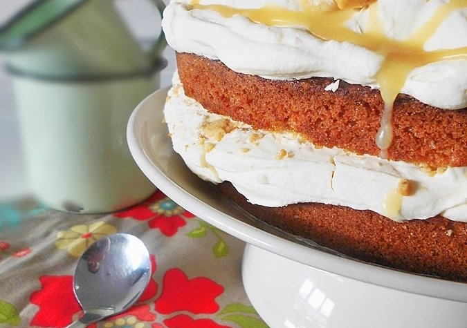 Peanut Butterscotch Cake