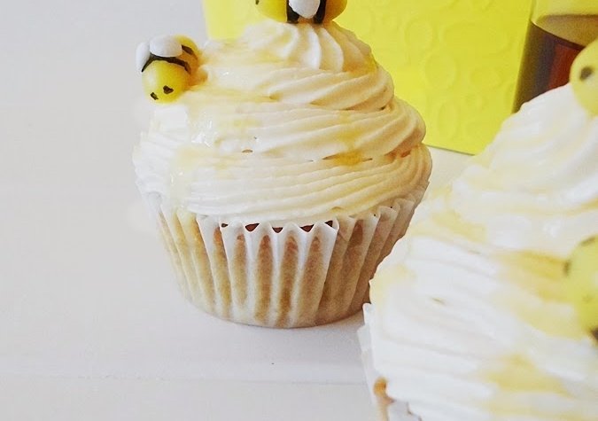 honey rum cupcakes