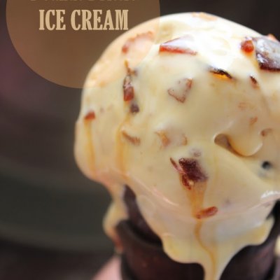 Peanut Brittle Ice Cream