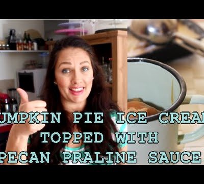 Pumpkin Pie No Churn Ice Cream