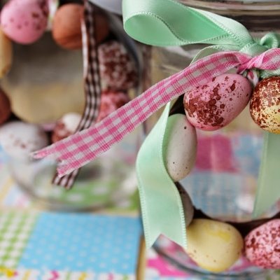 Mini Easter Egg Decorations | Mini Egg Wreaths