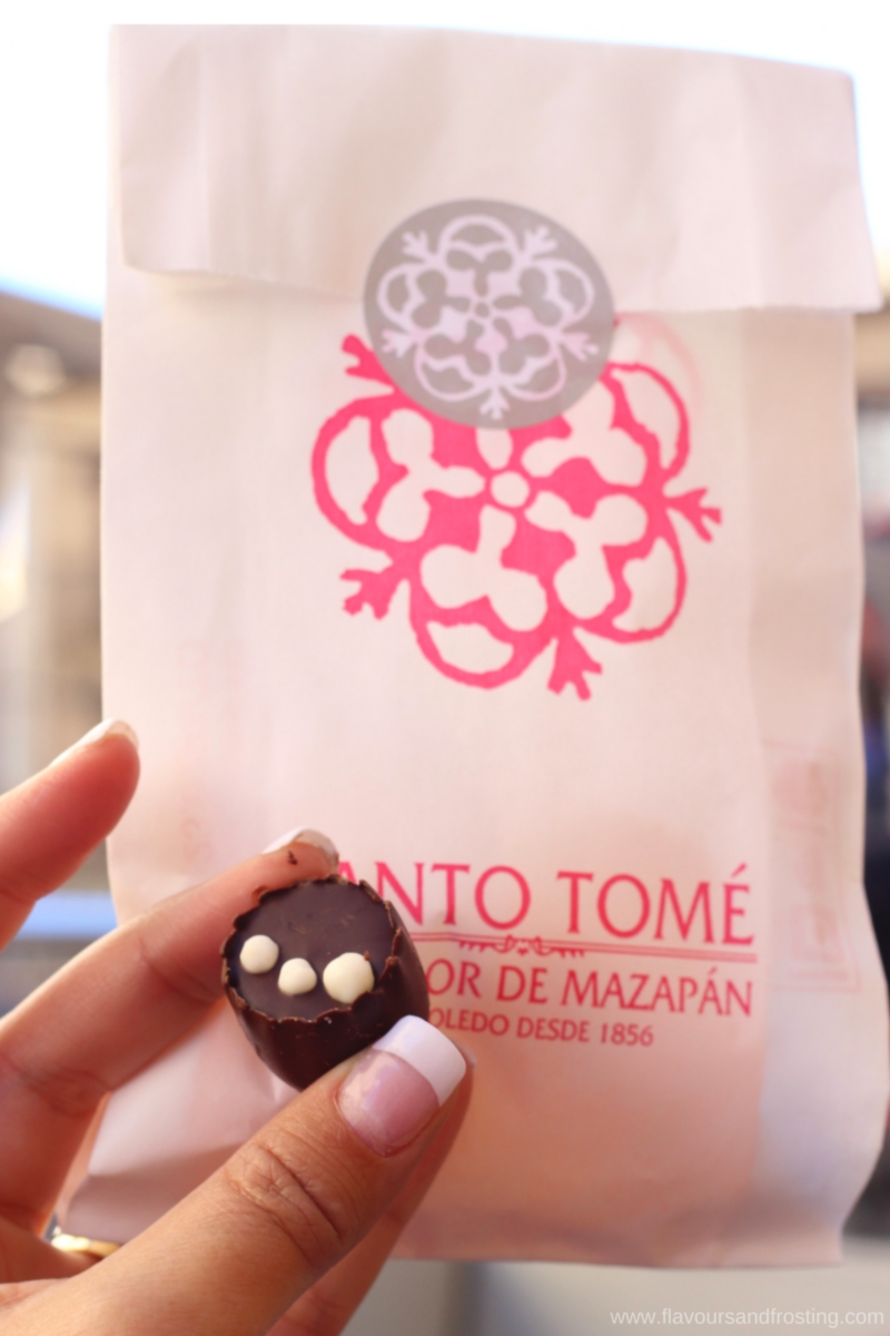 What to do in Toledo Spain? Ever been to Toledo in Spain? We visit the famous pastilería Santo Tomé where marzipan is artfully handcrafted into works of art that taste so good because of their 100% natural ingredients i.e. almonds, honey, sugar and eggs...