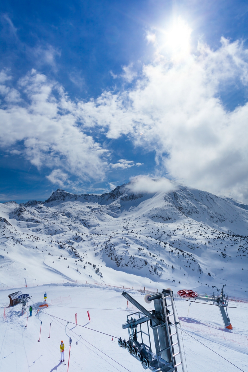 Our drive from Barcelona to Andorra through the Pyrenees mountains.