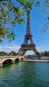 Eiffel tower in paris