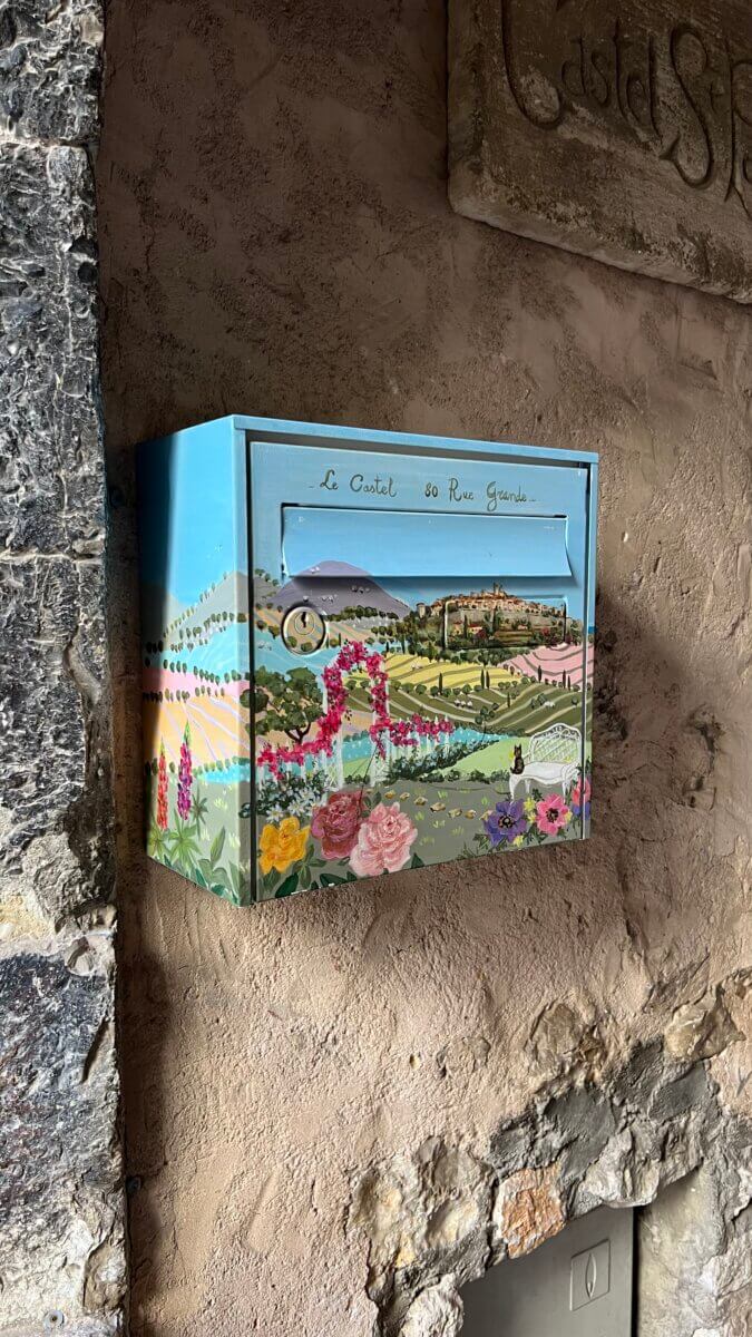 20 most beautiful french villages Beautiful mailbox in a french village