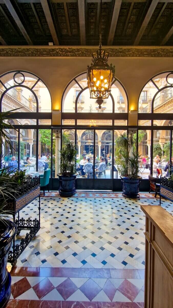 Hotel Alfonso XIII in Seville Spain