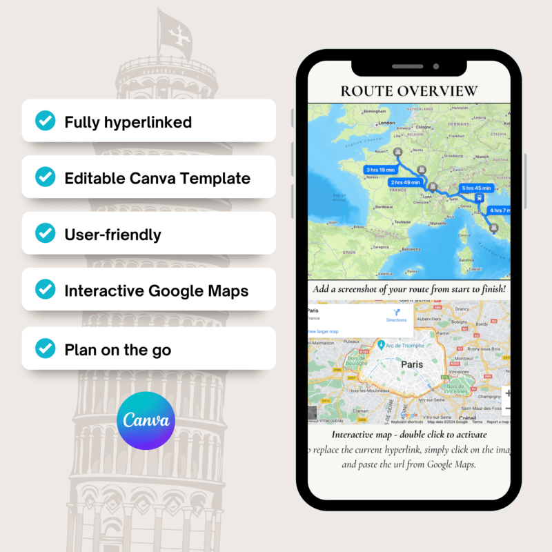 Digital Road Trip Planner