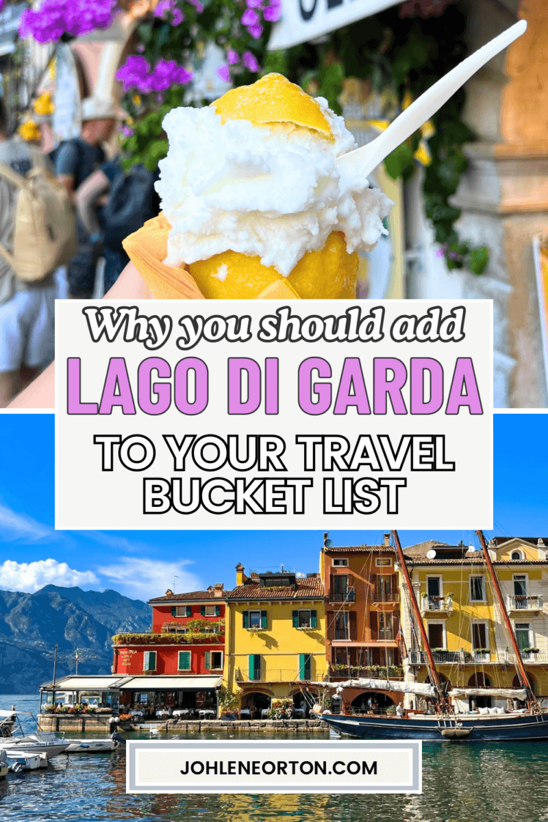 Discover the Most Beautiful Places Around Lake Garda Italy: Riva del Garda, Limone sul Garda, Malcesine and More Pin this for later!