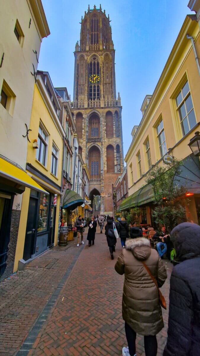 The Dom Tower is the tallest church tower in the Netherlands, standing at 112.32 meters.
It is considered the symbol of Utrecht and was built between 1321 and 1382.