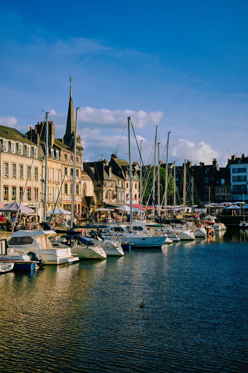 Port town in France