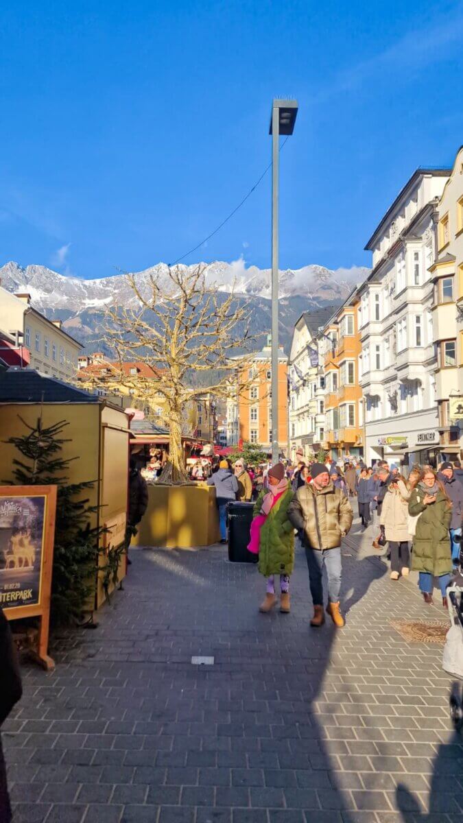 Christmas market in Innsbruck Austria